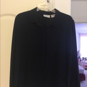 Kathy Ireland Blouse. Silk. Large